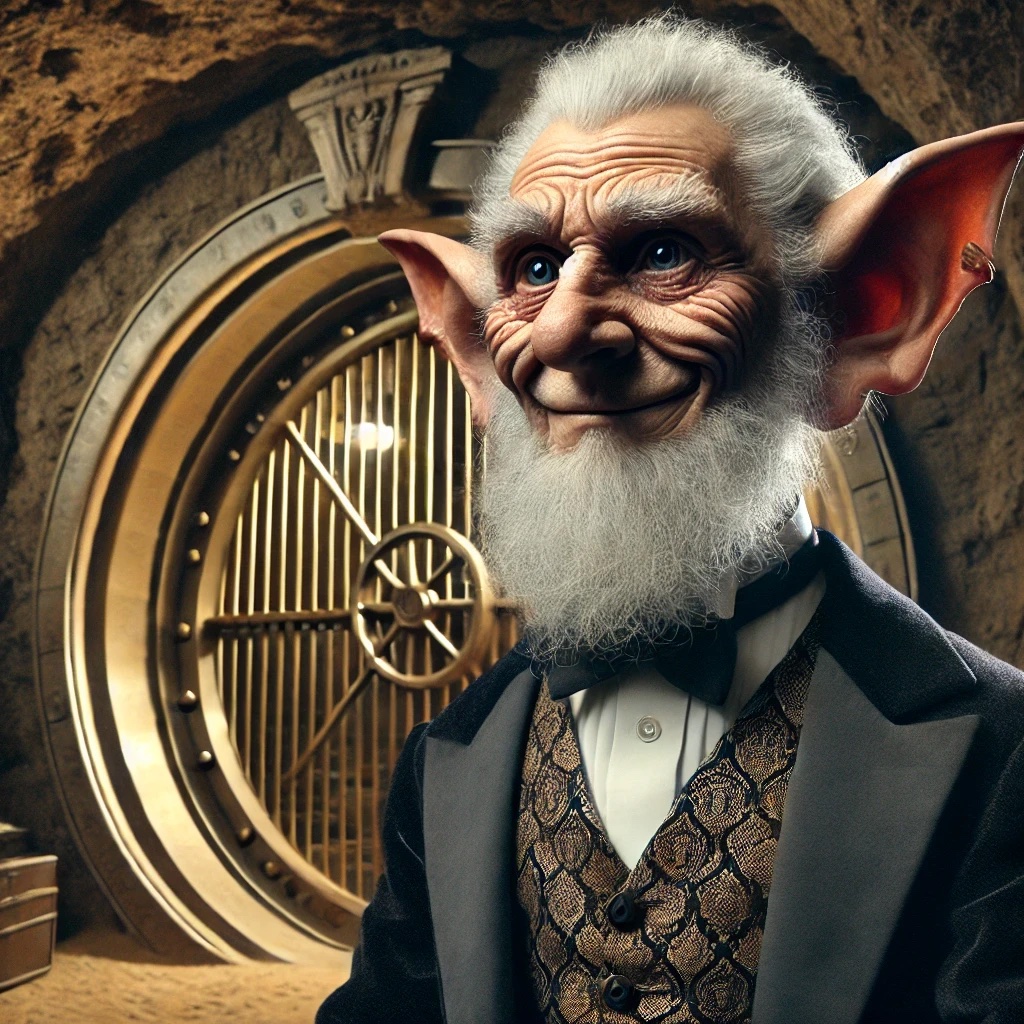 Gobelin devant la salle du trésor